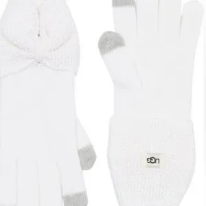 UGG Accessories Ugg Ivory Bow Wool Blend Tech Glove New Poshmark